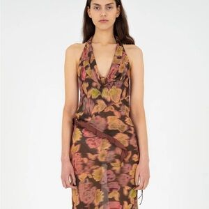 Floral Halter Top